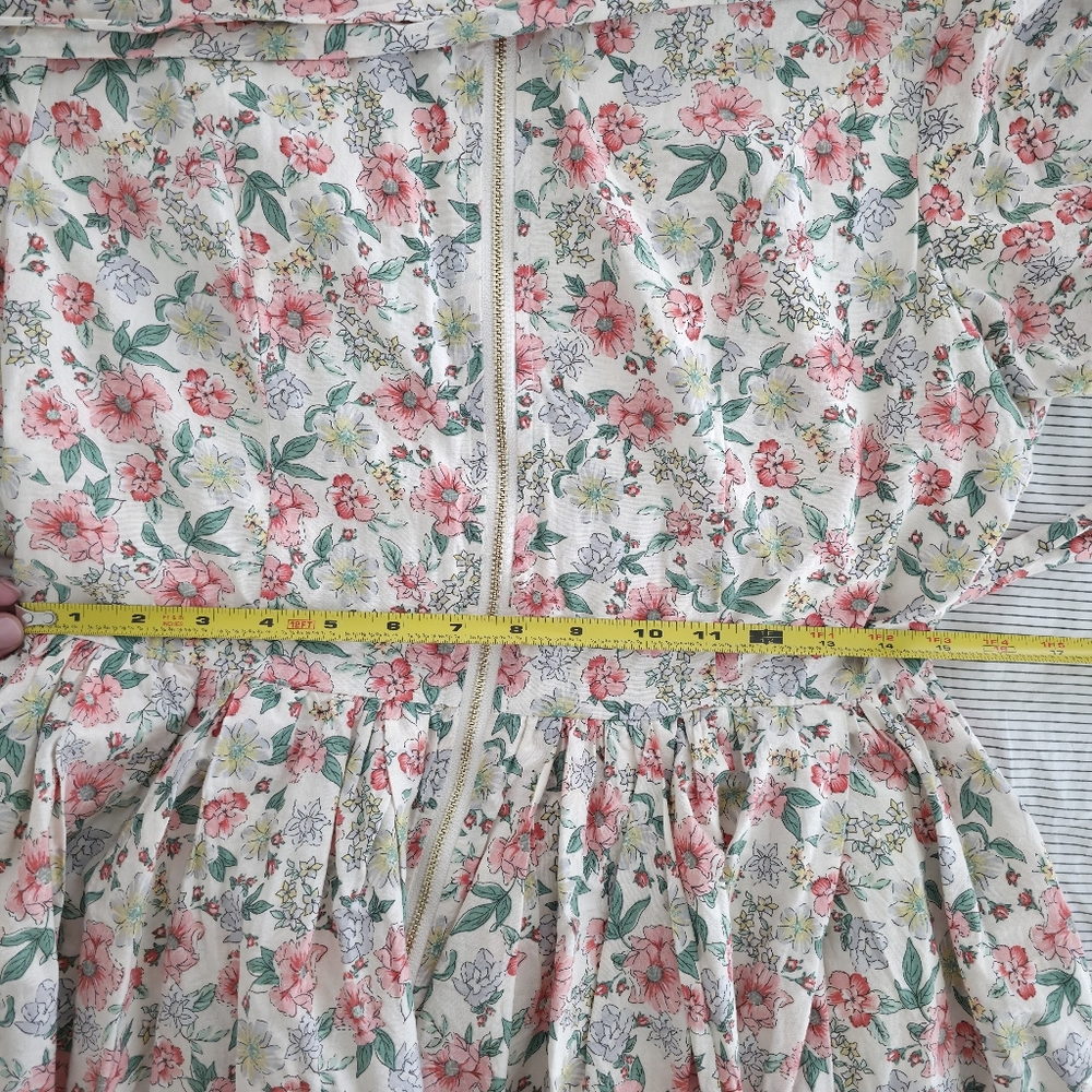 Ivy City Co Chelsea Dress in Cream Floral (Liberty Fabric 100% Cotton) - Picture 7 of 8